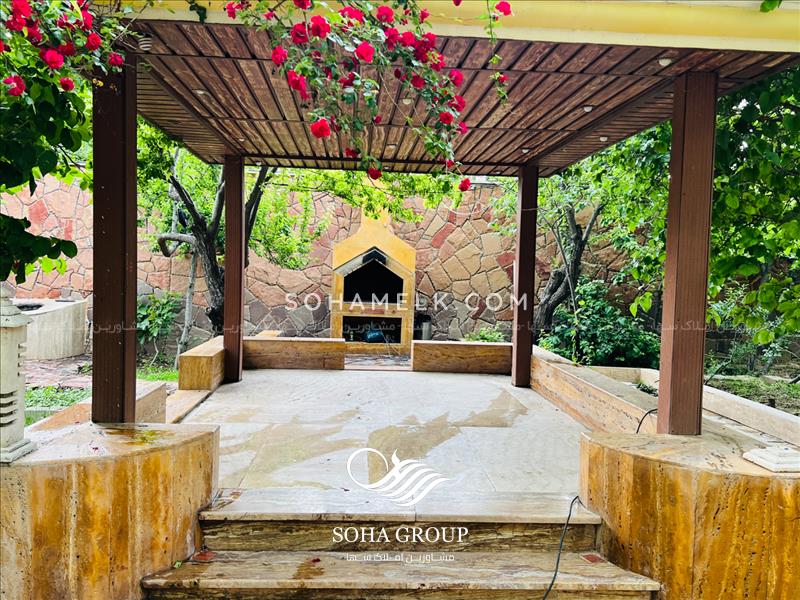 فروش باغ ویلای لوکس و لاکچری در دهکده ویلای کردزار شهریار
