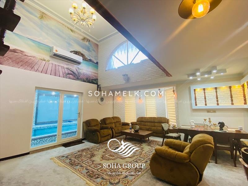 فروش باغ ویلای زیبا در دهکده ویلای کردزار شهریار