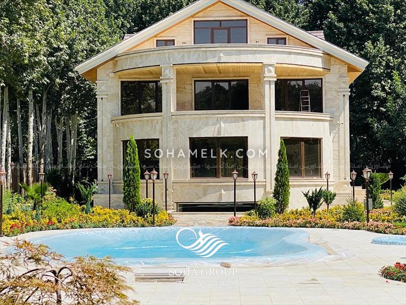 فروش باغ ویلا لوکس و لاکچری در منطقه بکر خوشنام ملارد