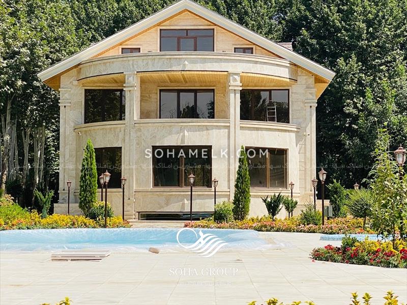 فروش باغ ویلا لوکس و لاکچری در منطقه بکر خوشنام ملارد