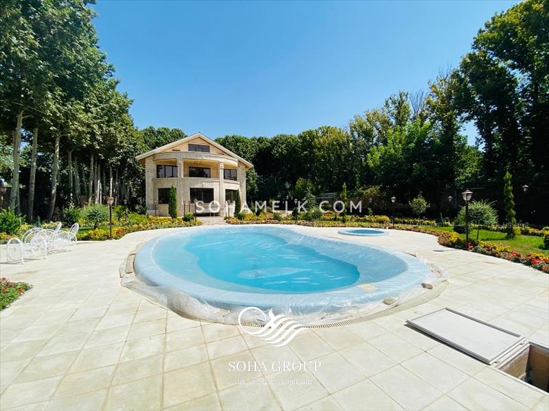 فروش باغ ویلا لوکس و لاکچری در منطقه بکر خوشنام ملارد