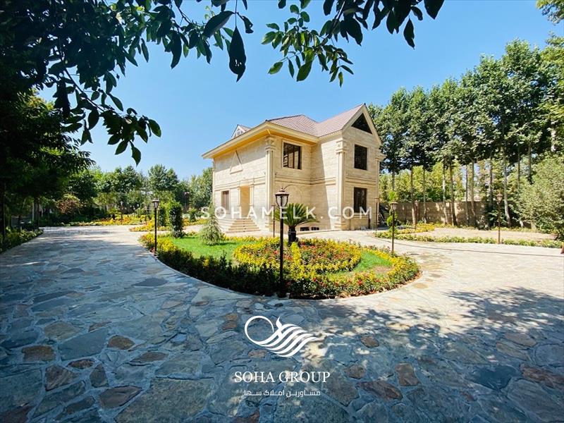 فروش باغ ویلا لوکس و لاکچری در منطقه بکر خوشنام ملارد