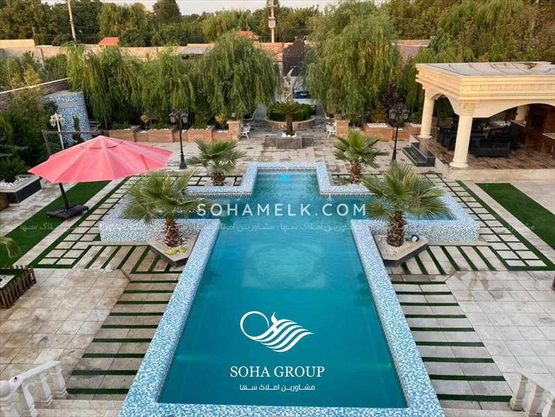 فروش باغ ویلای لوکس در صالح آباد ملارد