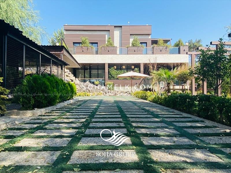 فروش باغ ویلای سوپر لوکس و لاکچری در دهکده ویلای باران 