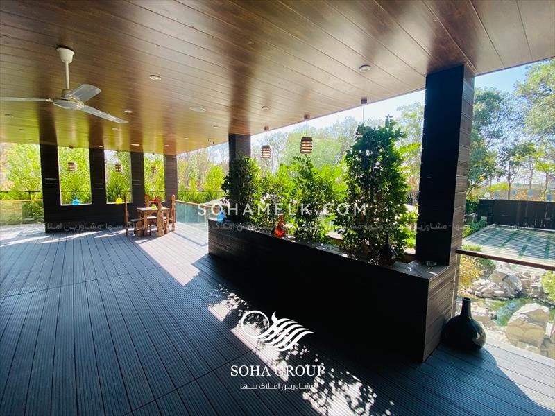 فروش باغ ویلای سوپر لوکس و لاکچری در دهکده ویلای باران 