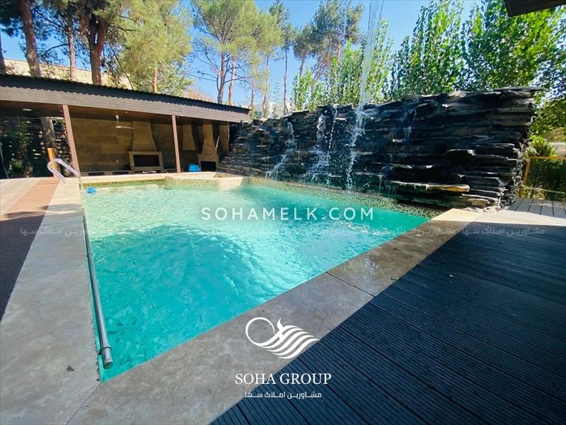فروش باغ ویلای سوپر لوکس و لاکچری در دهکده ویلای باران 