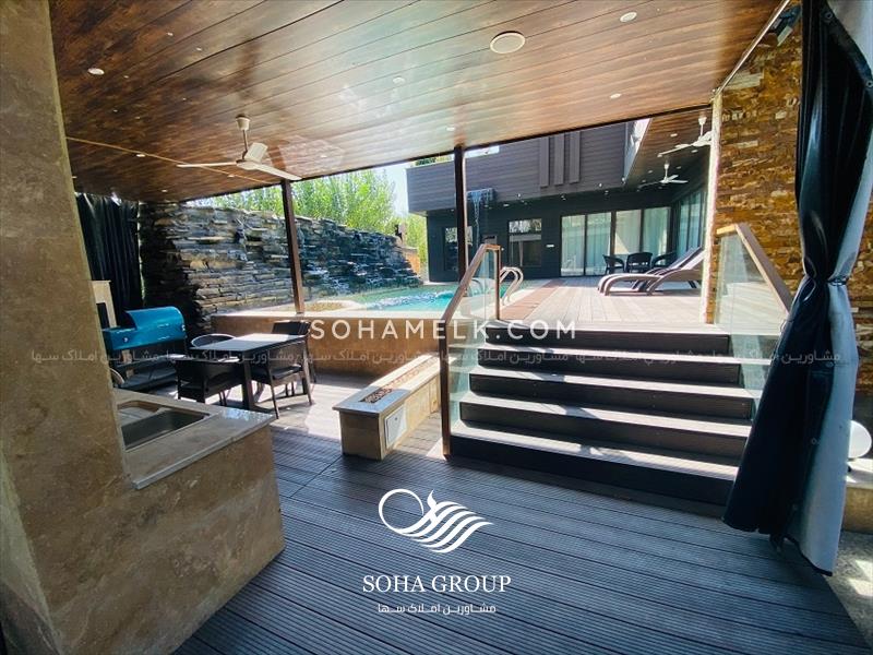 فروش باغ ویلای سوپر لوکس و لاکچری در دهکده ویلای باران 