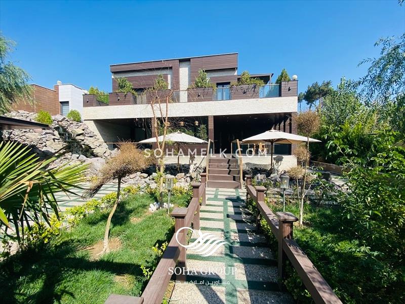 فروش باغ ویلای سوپر لوکس و لاکچری در دهکده ویلای باران 