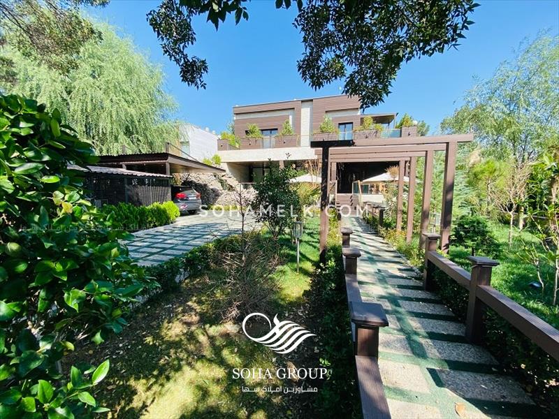 فروش باغ ویلای سوپر لوکس و لاکچری در دهکده ویلای باران 