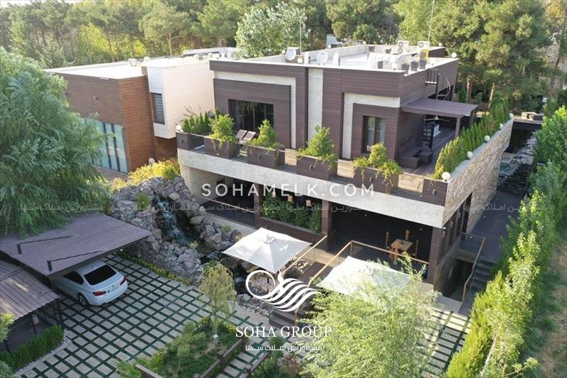 فروش باغ ویلای سوپر لوکس و لاکچری در دهکده ویلای باران 