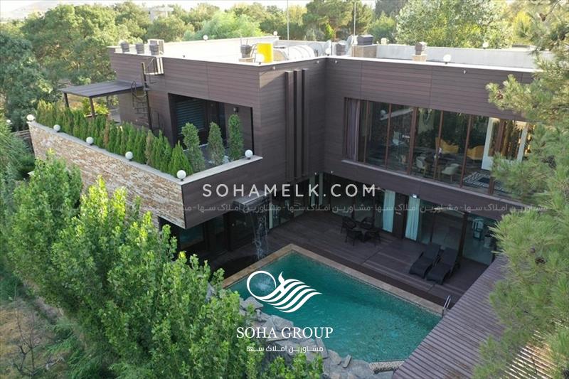 فروش باغ ویلای سوپر لوکس و لاکچری در دهکده ویلای باران 