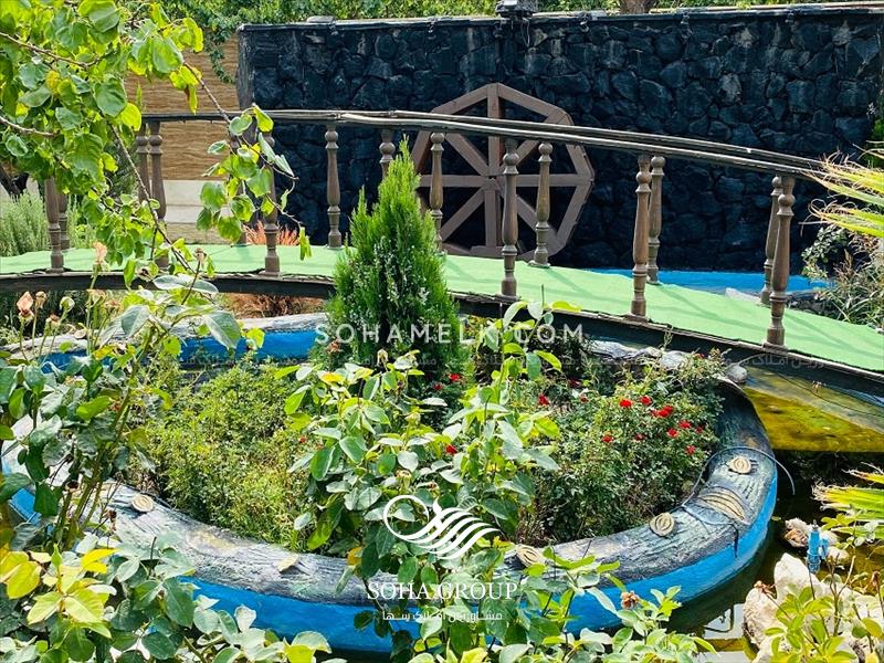 فروش باغ ویلا با نامه جهاد کشاورزی  در دهکده ویلای کردزار شهریار 