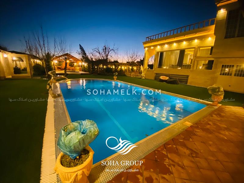 فروش باغ ویلای مجلل و باشکوه در شهریار 