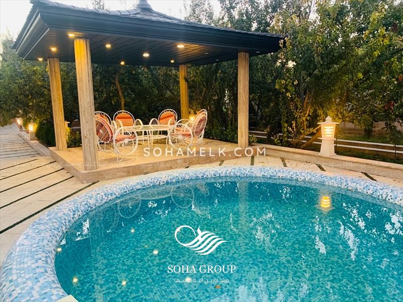 فروش باغ ویلا با استخر سرپوشیده و روباز در ابراهیم آباد شهریار 