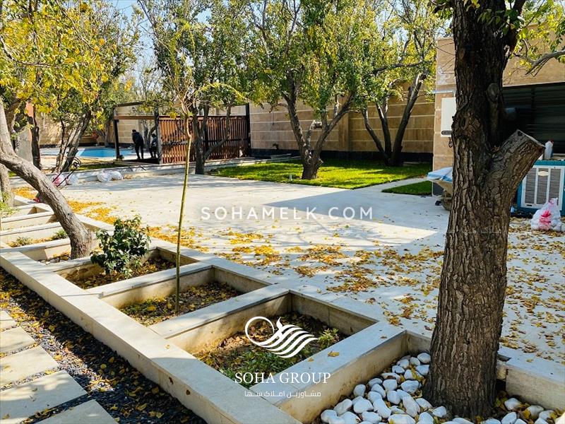 فروش باغ ویلای لوکس و مدرن در دهکده ویلای کردزار شهریار 