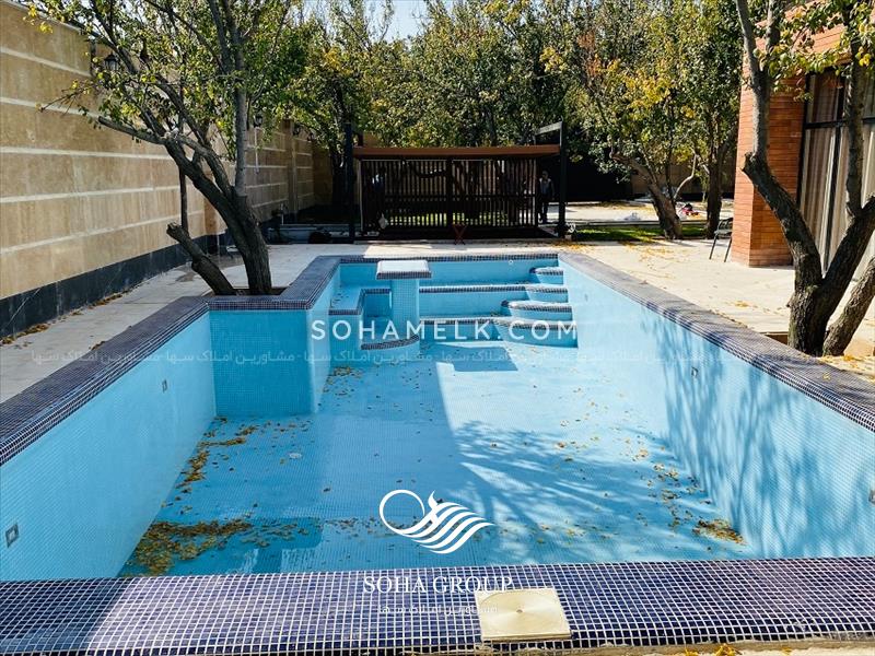 فروش باغ ویلای لوکس و مدرن در دهکده ویلای کردزار شهریار 