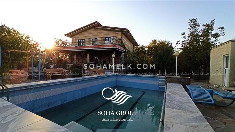 2300 متر باغ ویلای دوبلکس در فردوسیه شهریار 