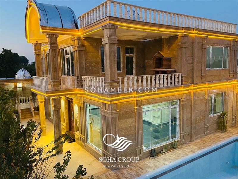 فروش باغ ویلای سوپر لاکچری در کردامیر شهریار 