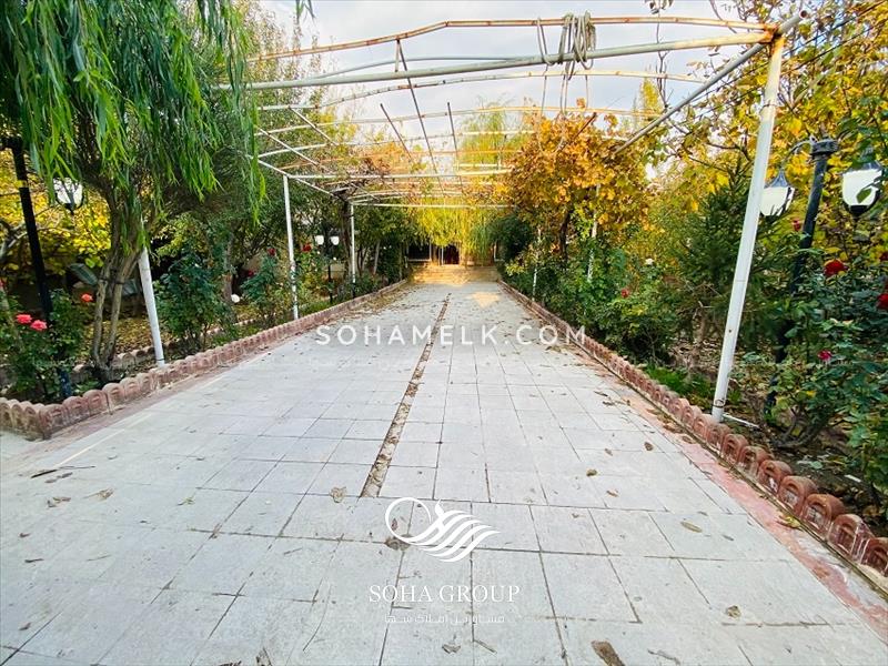 فروش باغ ویلای سرسبز در صالح آباد ملارد 