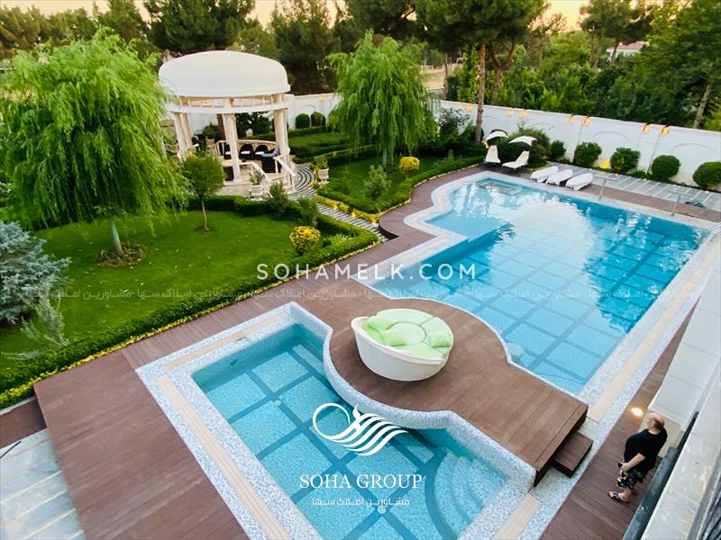 زیباترین و لوکسترین عمارت ویلایی محمدشهر کرج 