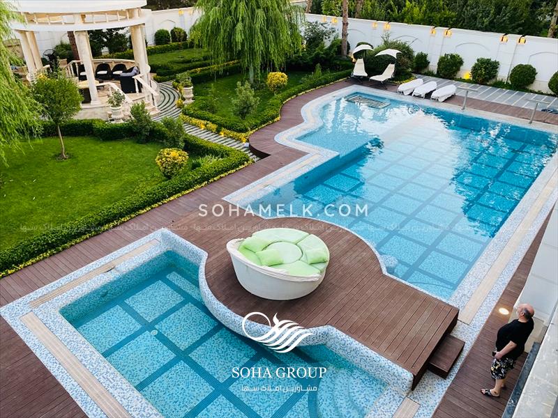 زیباترین و لوکسترین عمارت ویلایی محمدشهر کرج 