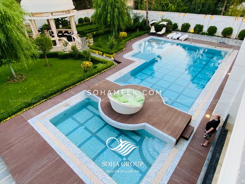 زیباترین و لوکسترین عمارت ویلایی محمدشهر کرج 