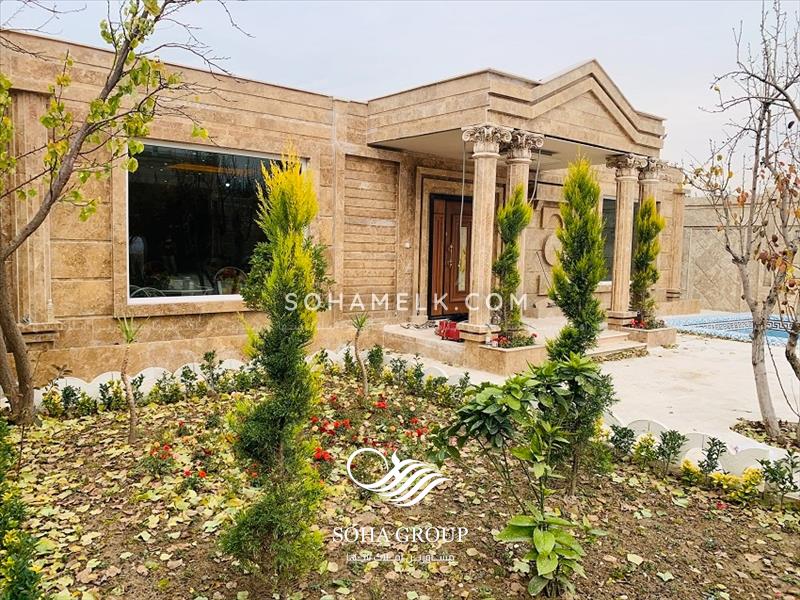 فروش باغ ویلای نقلی در دهکده ویلایی کردزار شهریار 