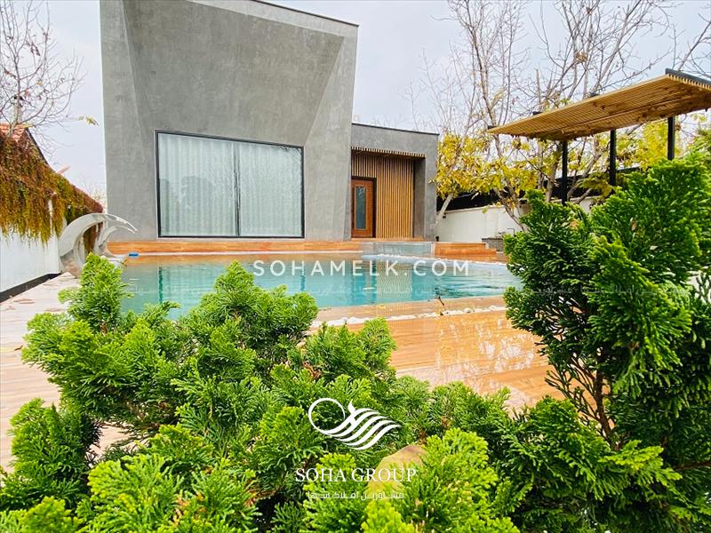 فروش باغ ویلای خاص و مدرن در محمد شهر 