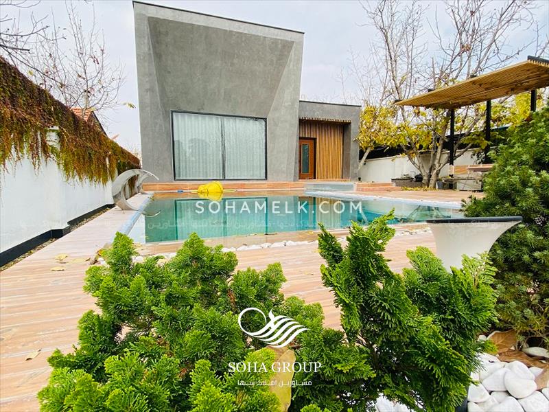 فروش باغ ویلای خاص و مدرن در محمد شهر 