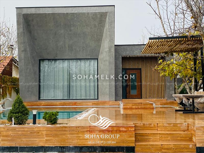 فروش باغ ویلای خاص و مدرن در محمد شهر 