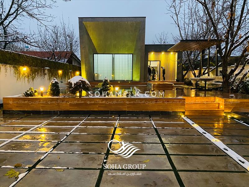 فروش باغ ویلای خاص و مدرن در محمد شهر 