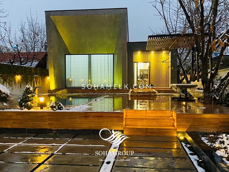فروش باغ ویلای خاص و مدرن در محمد شهر 