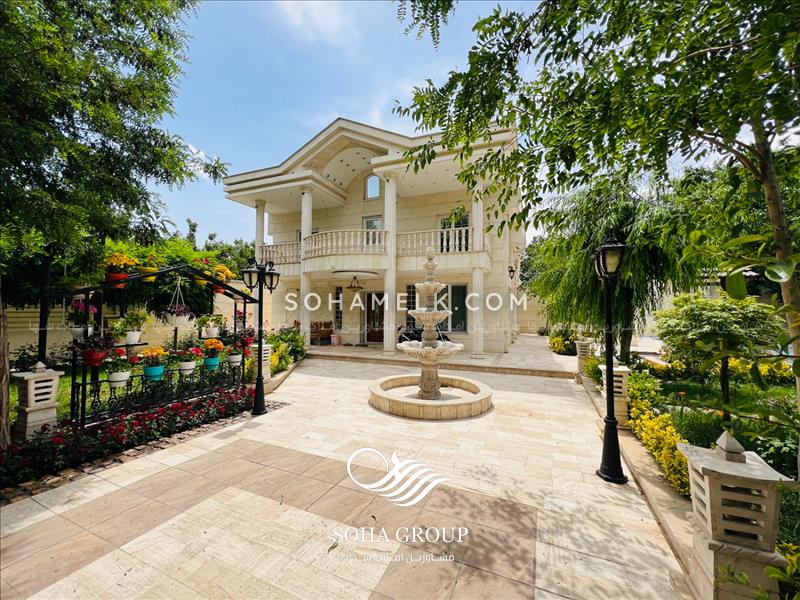 فروش باغ ویلای لوکس و دوبلکس در دهکده ویلایی کردزار شهریار 