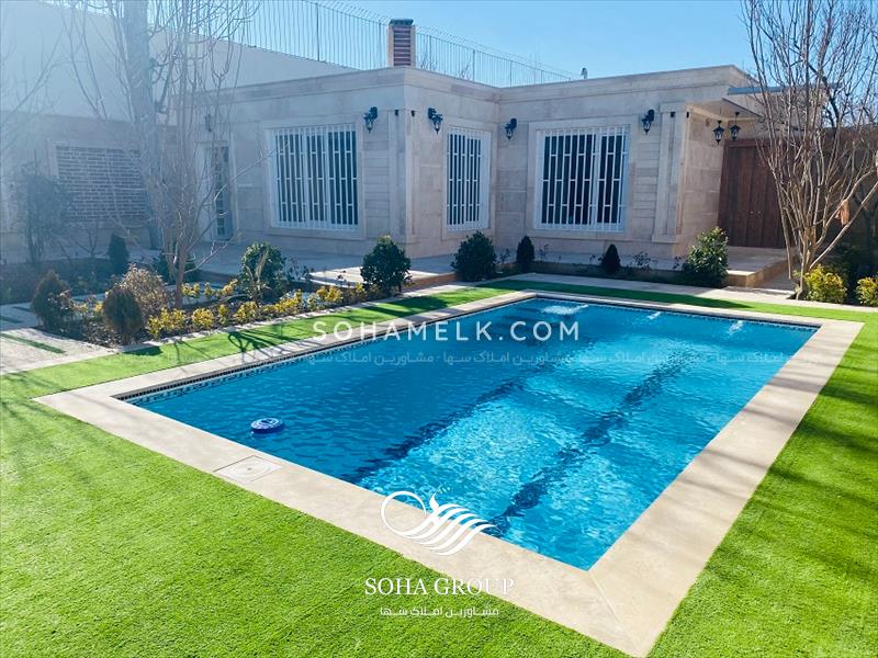 فروش باغ ویلای نقلی و به قیمت در دهکده ویلایی کردزار شهریار 