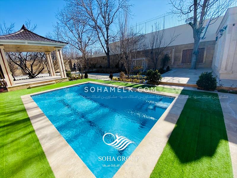 فروش باغ ویلای نقلی و به قیمت در دهکده ویلایی کردزار شهریار 