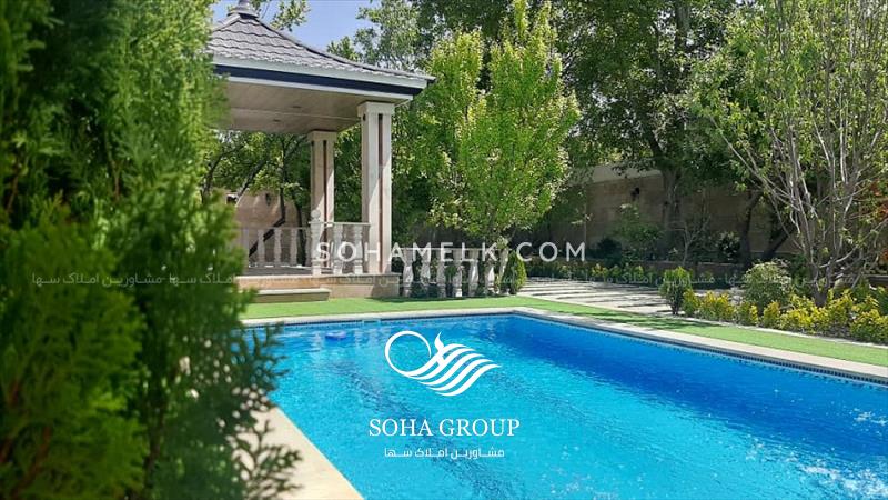 فروش باغ ویلای نقلی و به قیمت در دهکده ویلایی کردزار شهریار 