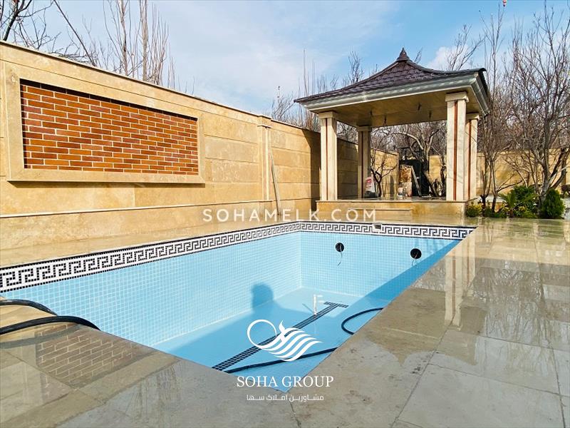 فروش باغ ویلای نقلی و به قیمت در دهکده ویلایی کردزار شهریار 