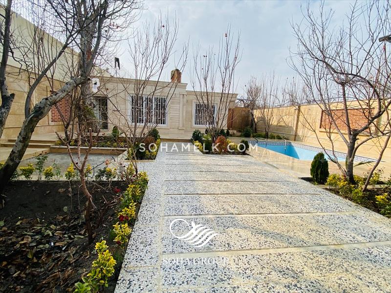 فروش باغ ویلای نقلی و به قیمت در دهکده ویلایی کردزار شهریار 