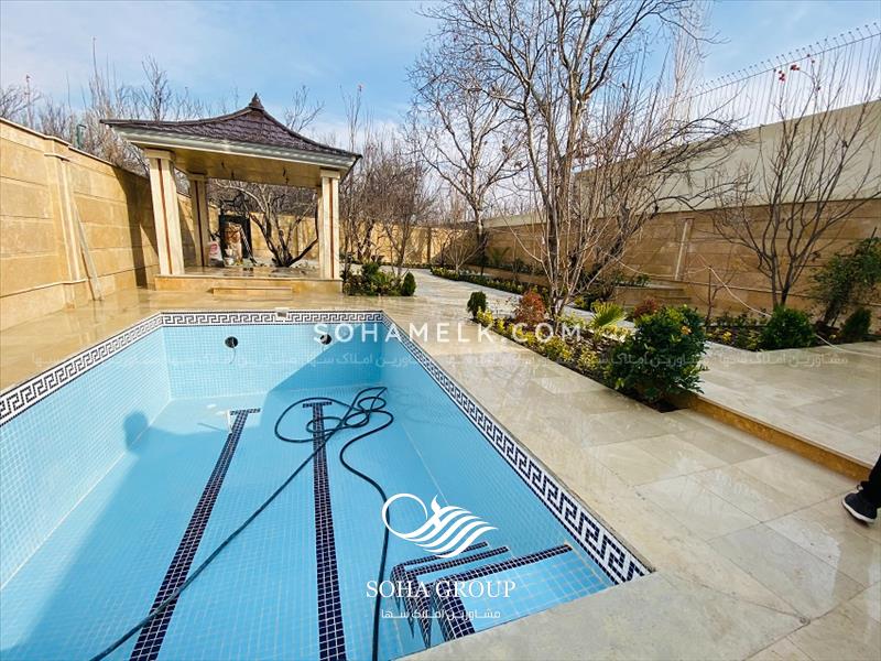 فروش باغ ویلای نقلی و به قیمت در دهکده ویلایی کردزار شهریار 