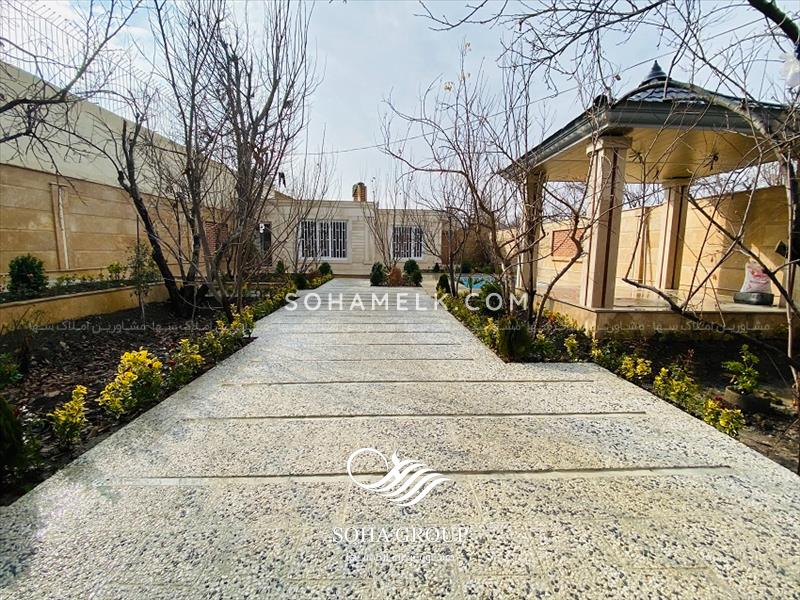 فروش باغ ویلای نقلی و به قیمت در دهکده ویلایی کردزار شهریار 