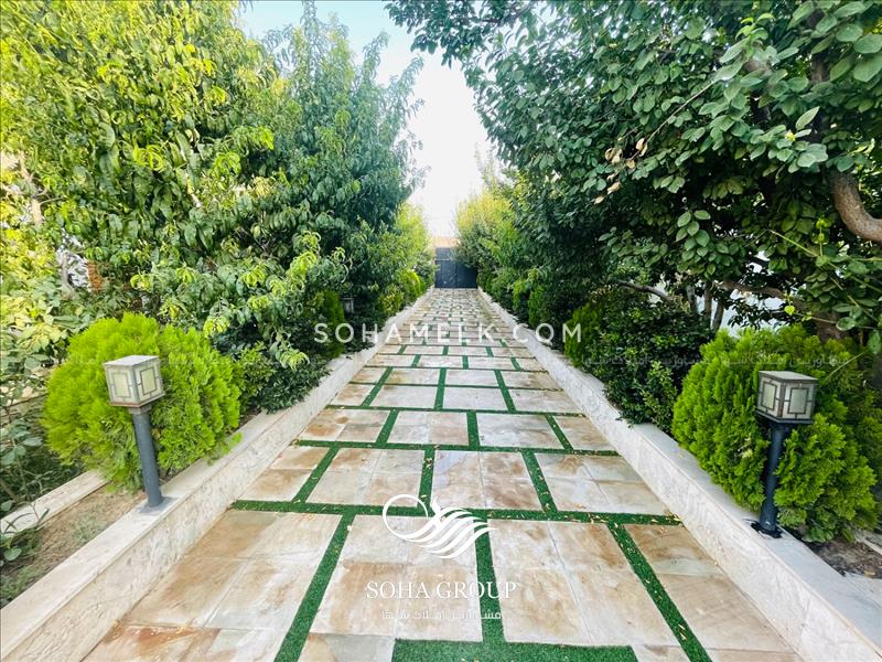 رهن واجاره سالانه  باغ ویلای لوکس و نقلی در دهکده ویلایی کردزار شهریار 