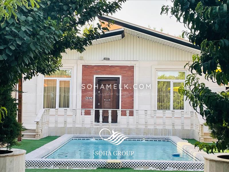 رهن واجاره سالانه  باغ ویلای لوکس و نقلی در دهکده ویلایی کردزار شهریار 