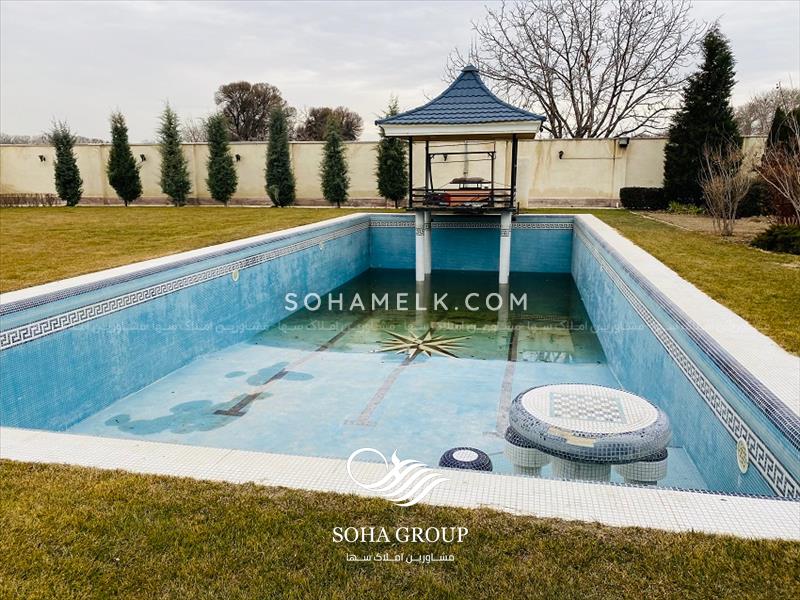 فروش باغ ویلای 4050 متری در عباس آباد محمدشهر 