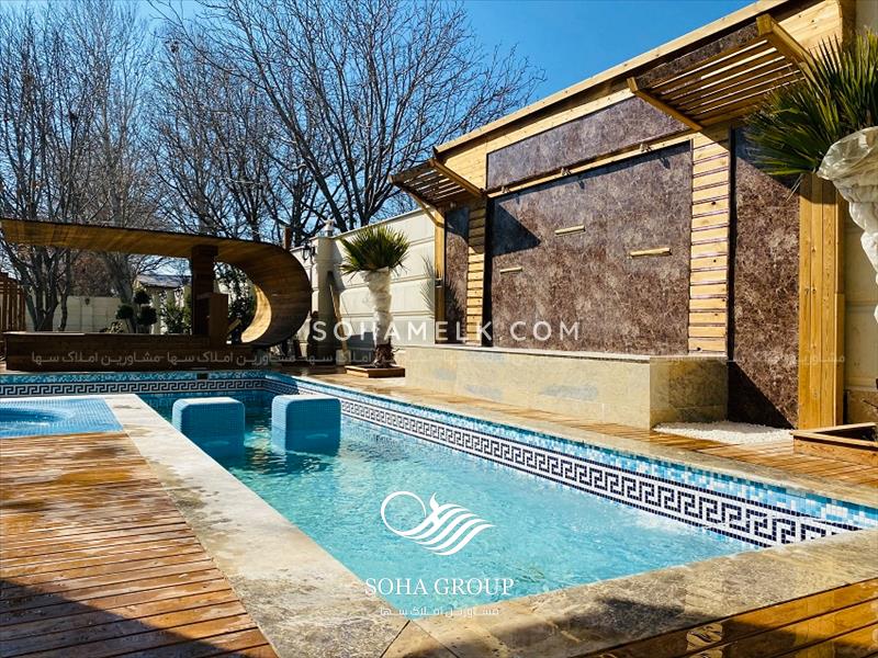 فروش باغ ویلای فوق العاده زیبا در خوشنام ملارد 