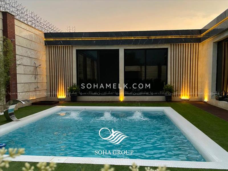 فروش باغ ویلای لوکس و مدرن در ملارد ویلای جنوبی 