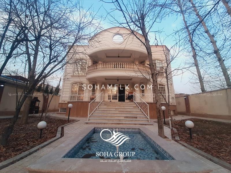 فروش باغ ویلای تریبلکس در شهرک ویلای واقع در محمدشهر کرج 