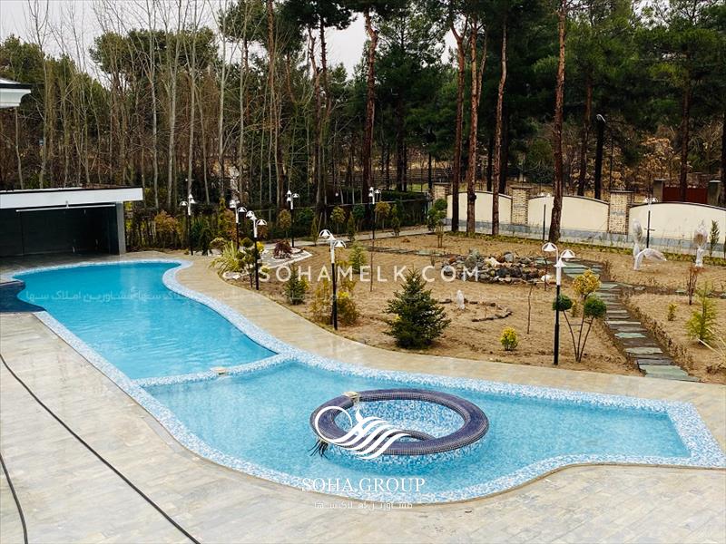 فروش باغ ویلای لوکس و مدرن در شهرک ویلایی زیبادشت 