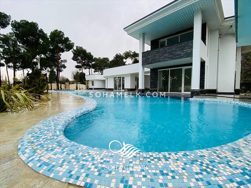 فروش باغ ویلای لوکس و مدرن در شهرک ویلایی زیبادشت 