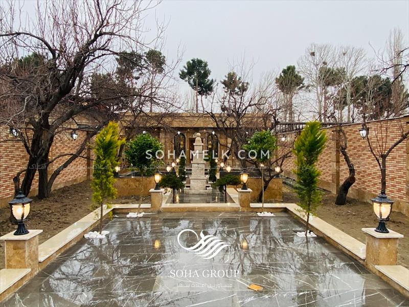 باغ ویلای نقلی نوساز و شکیل در اسفند آباد ملارد