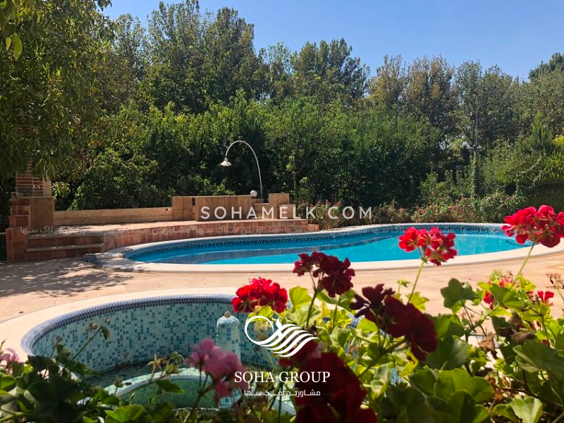 فروش باغ ویلای  لوکس و تریبلکس در شهرک ویلای زیبادشت شمالی 